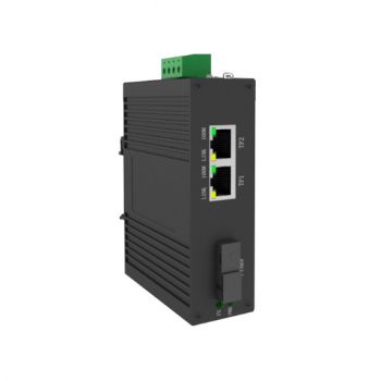 工业级百兆一光二收发器